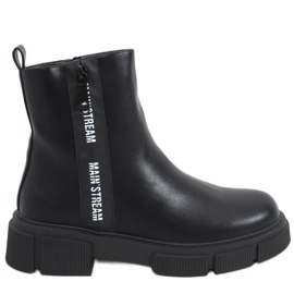 Qual Black damestøvler sort