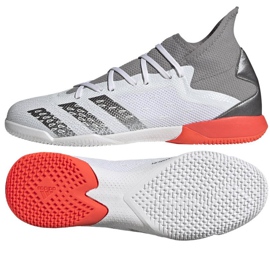 Adidas Predator Freak.3 In M FY6283 fodboldstøvler grå, hvid grå