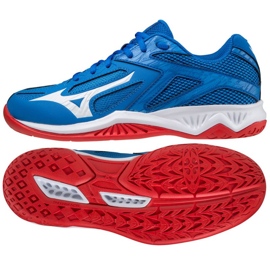 Mizuno Lightning Star Z6 V1GD210324 volleyballsko blå blå