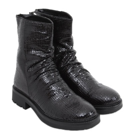 Gunn Black damestøvler sort