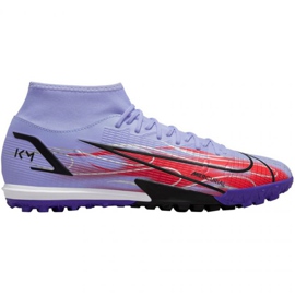 Nike Mercurial Superfly 8 Academy Tf M DB2868 506 fodboldsko rød, lilla violet