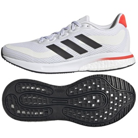 Adidas Supernova Jr GY2730 sko hvid sort