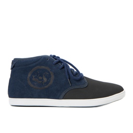 Marineblå sportssko til mænd Raoul sneakers marine blå