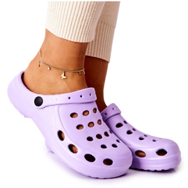 Lilla Eva Foam Hjemmesko til kvinder violet