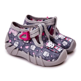 BEFADO S.A. Sko Hjemmesko Befado Kotki 110P326 Grå