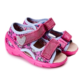 BEFADO S.A. Befado Sandaler Med Velcro 065X147 Pink lyserød