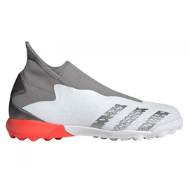 Adidas Predator Freak.3 Ll Tf M FY6298 fodboldstøvler grå, hvid grå