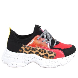 Agnes Red sneakers sort flerfarvet