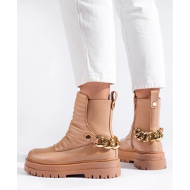 Stilfulde kædetasker beige
