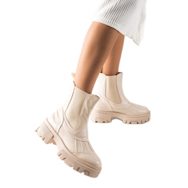 Seastar Beige slip-on støvler