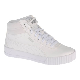 Puma Carina Mid Jr 374440-01 sko hvid