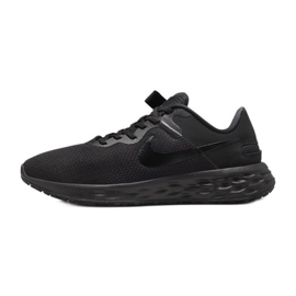 Nike Revolution 6 Flyase Nn 4E M DD8476-001 sko sort