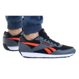 Reebok Rewind Run M GX6015 sko sort marine blå blå orange grå