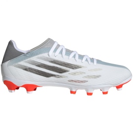 Adidas X Speedflow.3 Mg M FY3270 fodboldstøvler blå, hvid, grå / sølv hvid