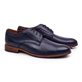 Bednarek Polish Shoes Elegante lædersko Bednarek 684 Marineblå