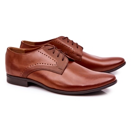 Bednarek Polish Shoes Klassiske lædersko Bednarek 802 Brun