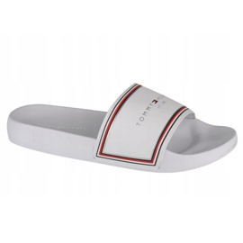 Tommy Hilfiger Essentials Pool Rutsjebane W FW0FW05933-YBR hvid