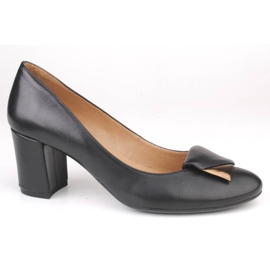 Marco Shoes Komfortable pumps til en bredere fod med en blød indersål sort