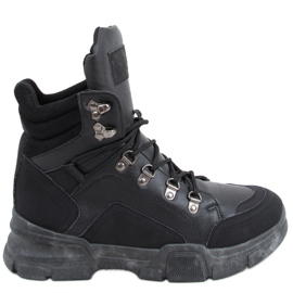Brita Black høje sneakers sort