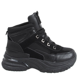 Diana Black high-top sneakers sort