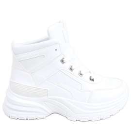 Diana White high-top sneakers hvid