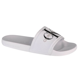 Calvin Klein Slide Monogram Co M YM0YM00061-YAF hvid
