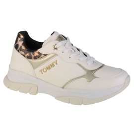Tommy Hilfiger Low Cut Sneaker Sneaker W T3A4-31173-1242X048 hvid
