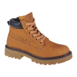 Tommy Hilfiger Snørestøvle W T3B5-32088-0777206 gul