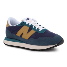 New Balance M MS237LX1 marine blå grøn gul