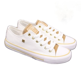 Tekstilsneakers Big Star W HH274458 hvid