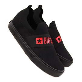 Black Slip on Sneakers Big Star W FF274221 sort