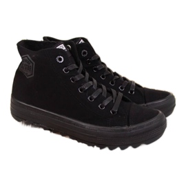 Tekstilsneakers Big Star W FF274244 sort