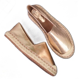 Big Star Espadriller W HH274503 guld gylden