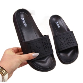 Big Star DD274A271 strandflip-flops, sorte