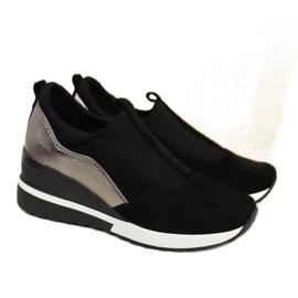 Wedge sneakers W Vinceza WM790B sort
