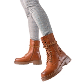 Super Mode Casual Trappers støvler brun
