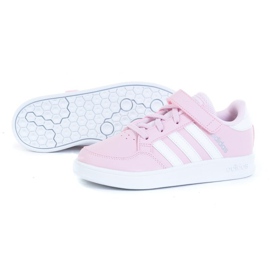 Adidas Breknet C GZ7644 sko hvid lyserød