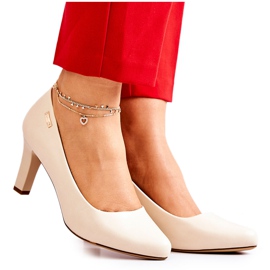 Damepumper Sergio Leone Beige mat Orsola