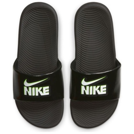Nike Kawa Slide Jr DD3242 001 hjemmesko sort