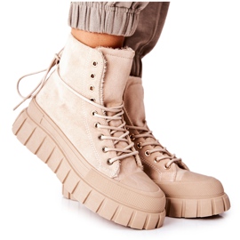 PH1 Varme sneakers på platformen Beige Marlow