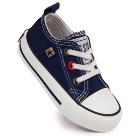 Big Star HH374195 low-top sneakers, marineblå