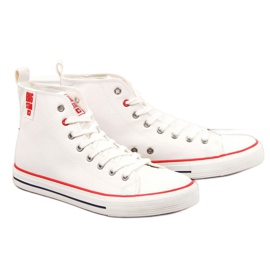 High-top sneakers Big Star M JJ174071 hvid
