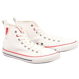 High-top sneakers Big Star M JJ174066 hvid