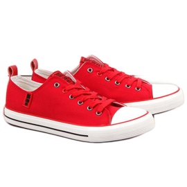 Low-top sneakers Big Star M JJ174063 rød