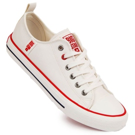 Big Star JJ274130 low-top sneakers, hvide