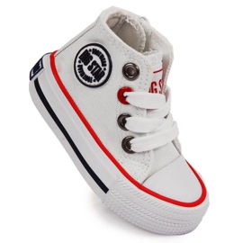 Sneakers Big Star Jr HH374187 hvid sort