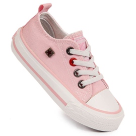 Low-top sneakers Big Star Jr HH374093 pink lyserød