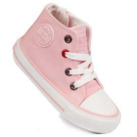Tekstilsneakers Big Star Jr HH374087 sort lyserød