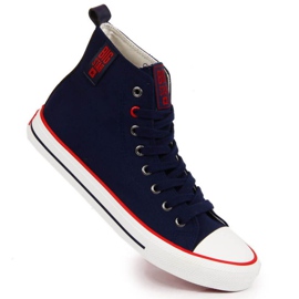 High-top sneakers Big Star W JJ274125 marineblå