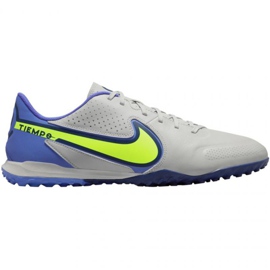 Nike Tiempo Legend 9 Academy Tf M DA1191 075 fodboldsko grå skygger af grå
